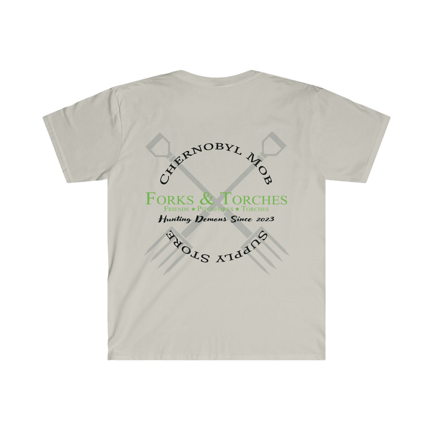 Forks and Torches Chernobyl T-Shirt