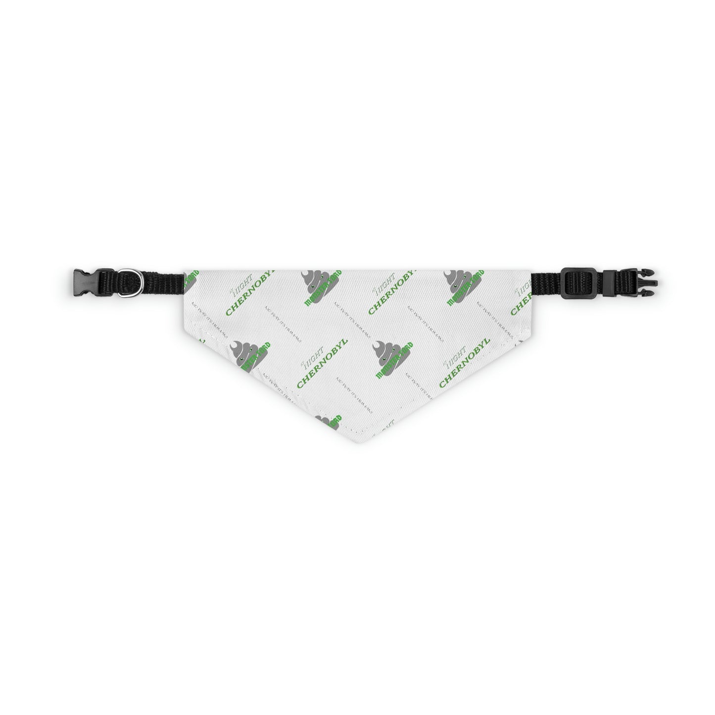 Monster Turd Chernobyl Pet Bandana Collar