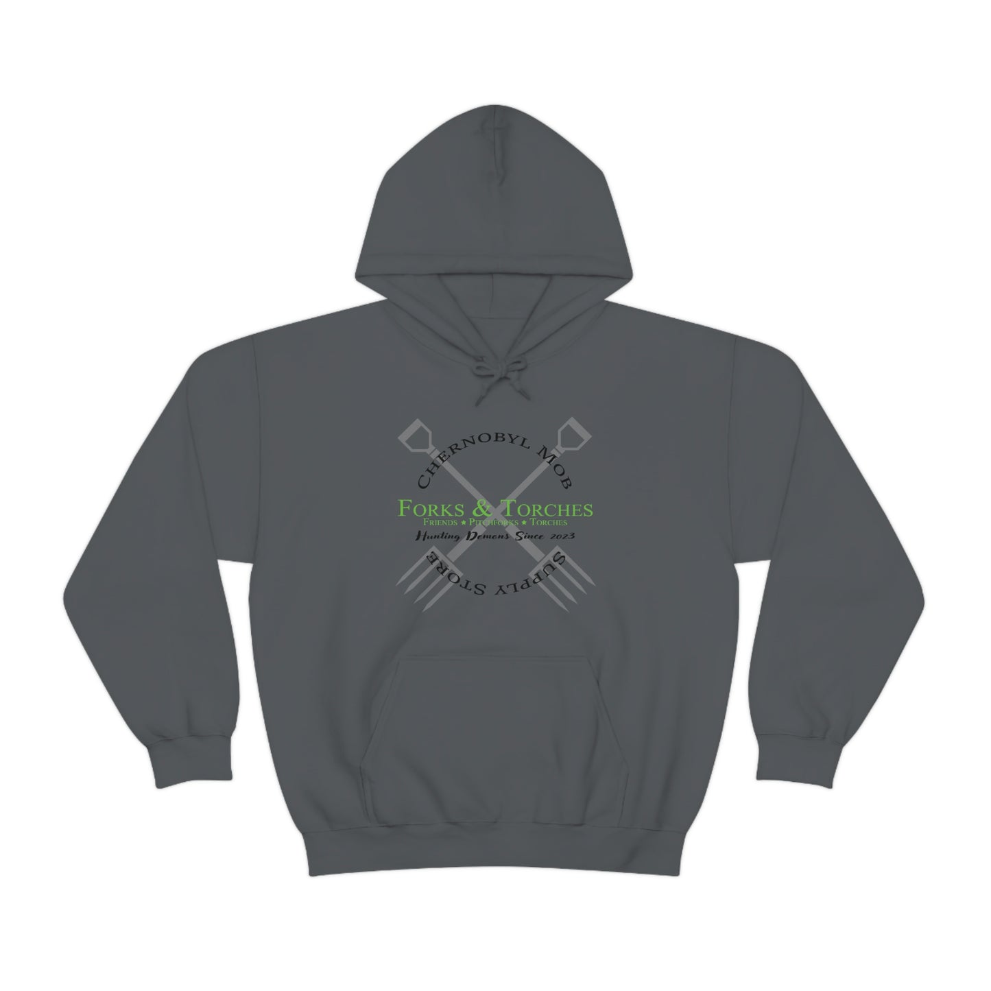 Forks and Torches Chernobyl Unisex Hoodie