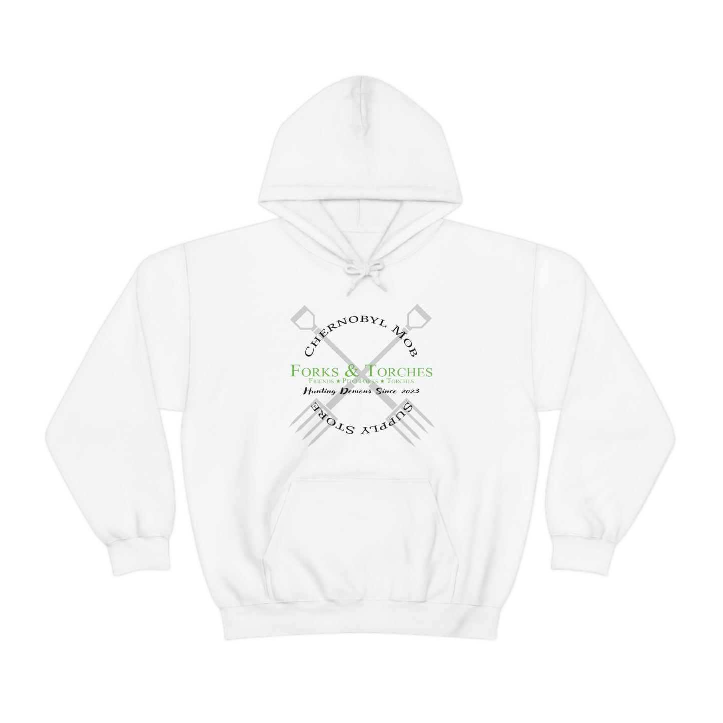 Forks and Torches Chernobyl Unisex Hoodie